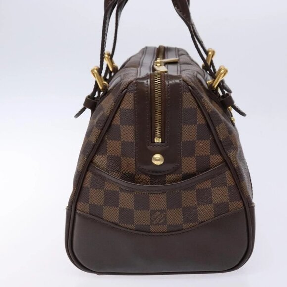 LOUIS VUITTON Damier Ebene Berkeley Hand Bag N52000 LV Auth 134725 - Picture 6 of 16